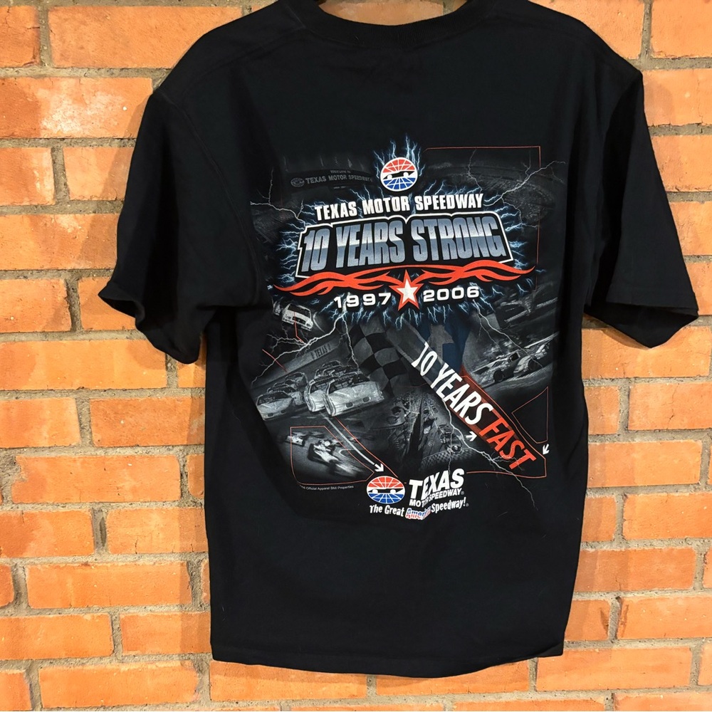 1997-2006 10th anniversary TEXAS MOTOR SPEEDWAY tee
